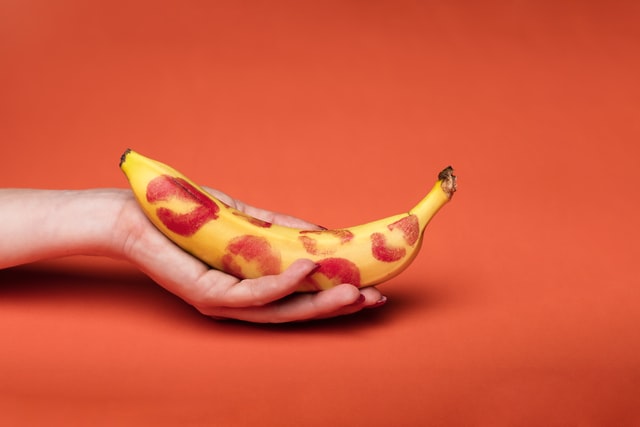 Stimulierende Gleitgele - erotische Banane